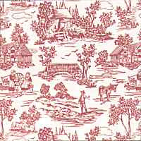 Campagne Toile - Red