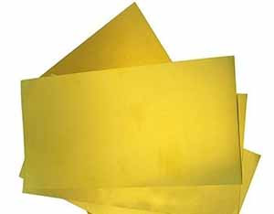 K & S 250 .005 inch (0.13mm) Brass Sheet