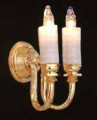 Candle Wall Light - Double