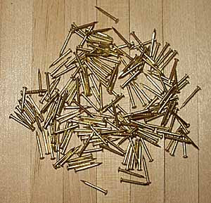 9mm Brass Nails / Pins