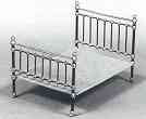 DH83 Brass Bed - Single